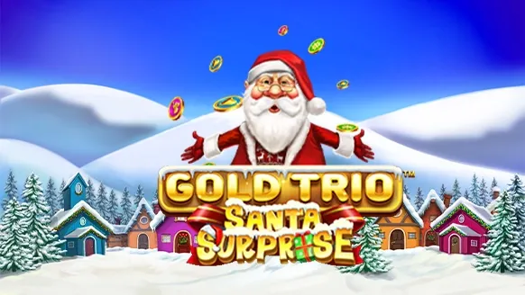 Gold Trio Santa Surprise