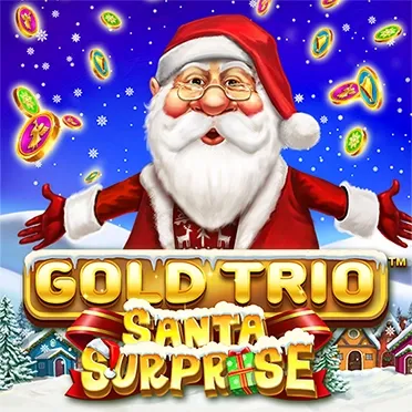 Gold Trio Santa Surprise