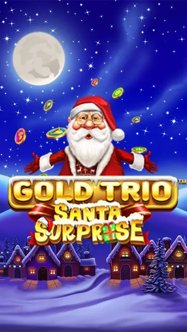 Gold Trio Santa Surprise