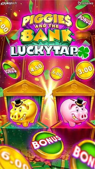 Piggies and the Bank: LuckyTap