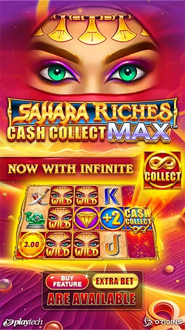 Sahara Riches: Cash Collect Max