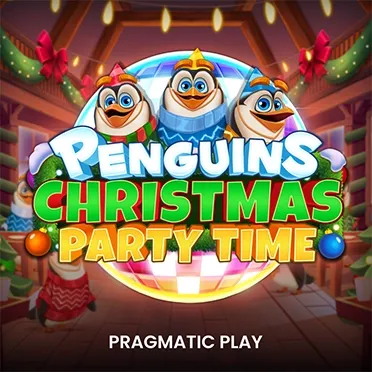 Penguins Christmas Party Time