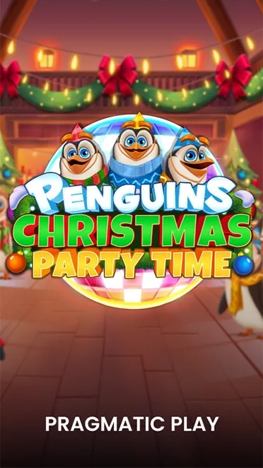 Penguins Christmas Party Time